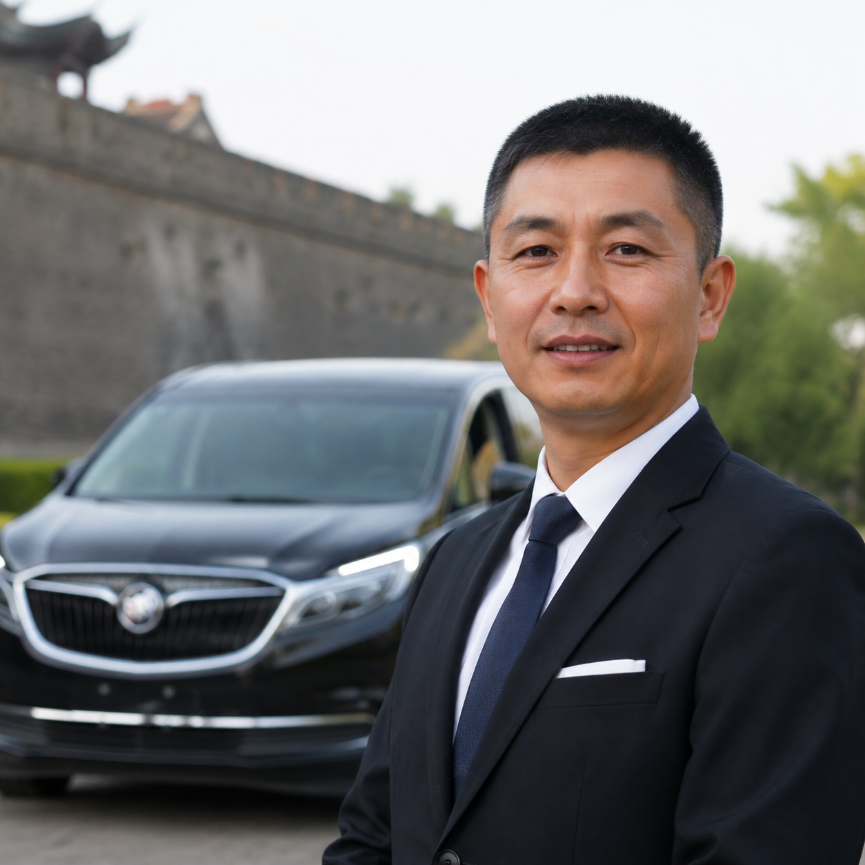 谢明华师傅人像